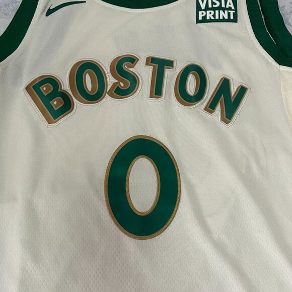 NBA Boston Celtics Jayson Tatum #0 Jersey - Picture 3 of 6